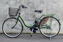 電動アシスト自転車の写真