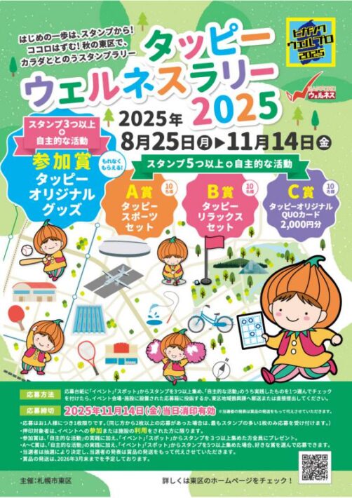 タッピ―ウェルネスラリー2025